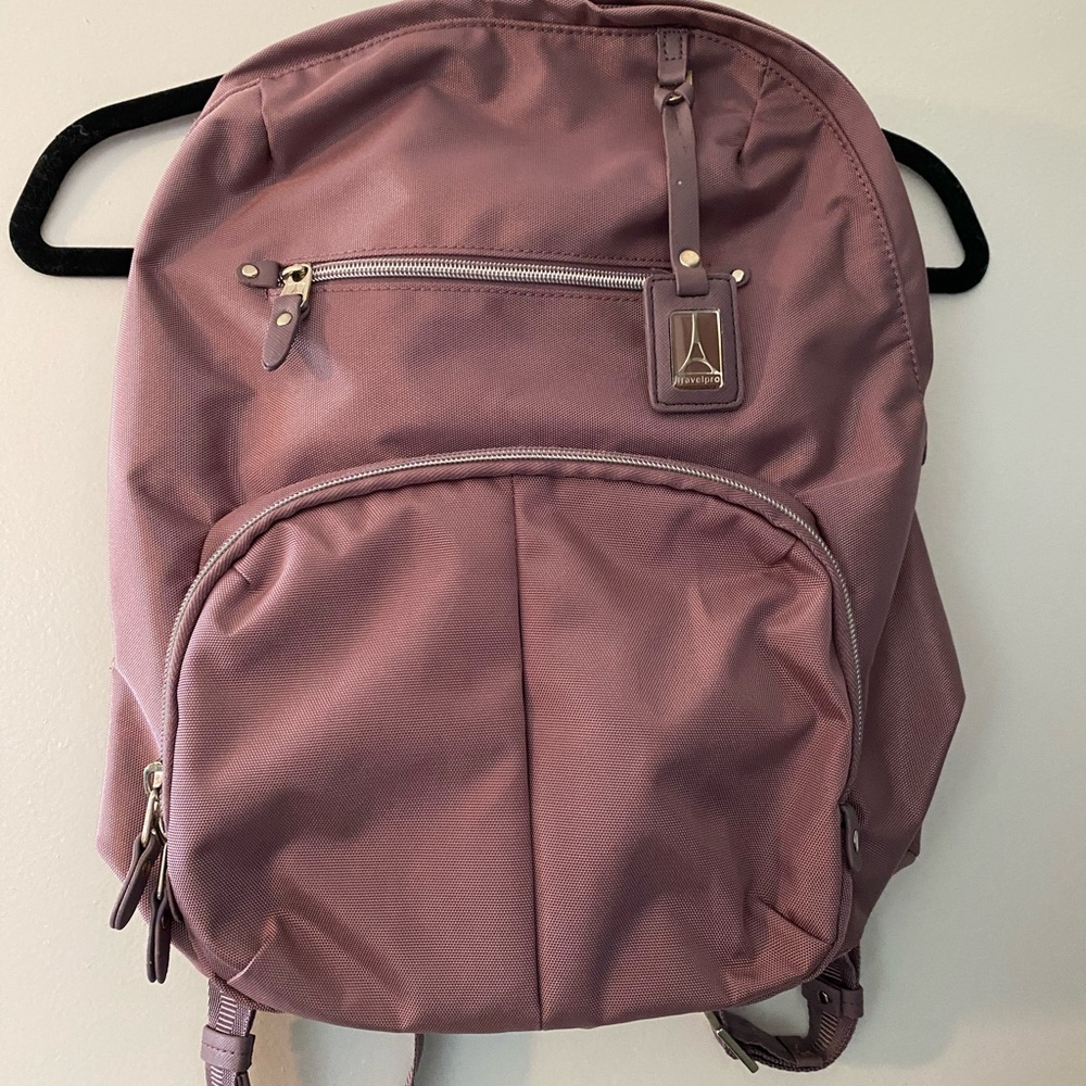 Travel pro pink backpack
